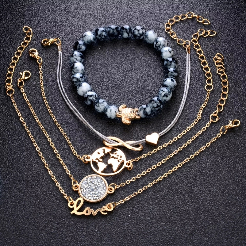 Mandala Bracelet Set - Picture 4 of 14